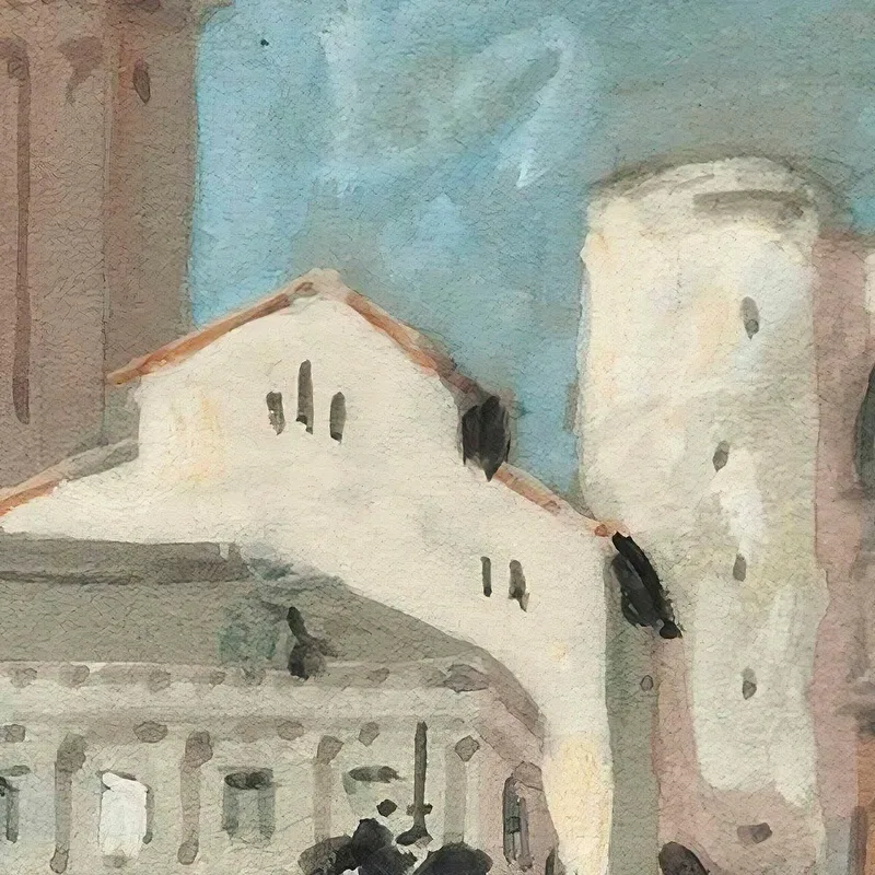 Piazza Dei Signori, Padova Hercules Brabazon Brabazon