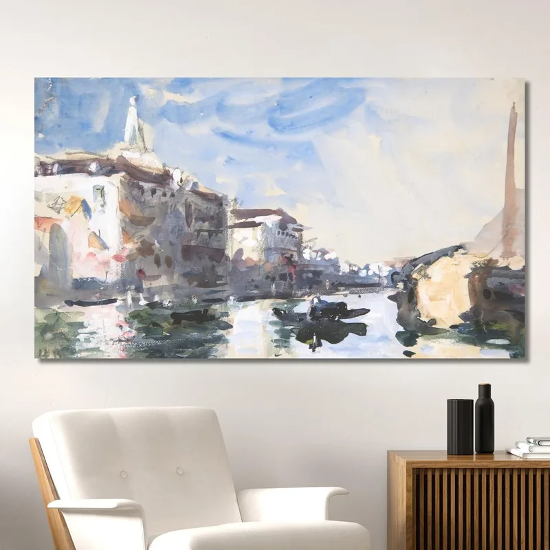 Scene On The Grand Canal Venice Hercules Brabazon Brabazon