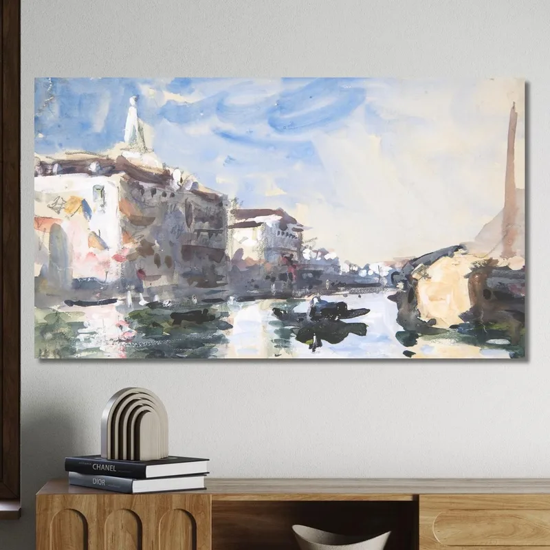 Scene On The Grand Canal Venice Hercules Brabazon Brabazon