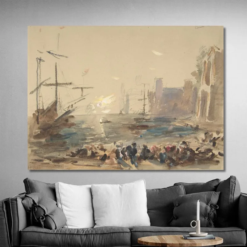 Paysage Marin Hercules Brabazon Brabazon