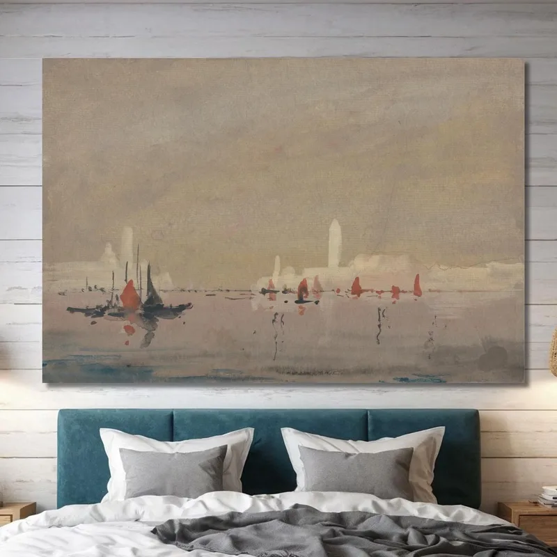 Venice From The Lagoon Hercules Brabazon Brabazon