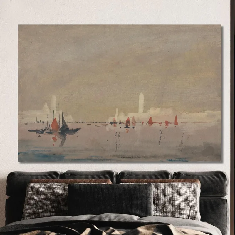 Venice From The Lagoon Hercules Brabazon Brabazon
