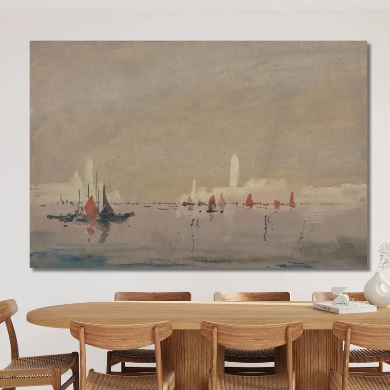 Venice From The Lagoon Hercules Brabazon Brabazon