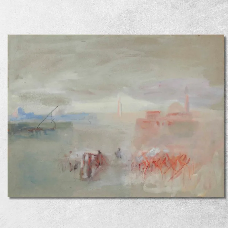 Venezia, Omaggio A Turner Hercules Brabazon Brabazon quadro stampa su tela