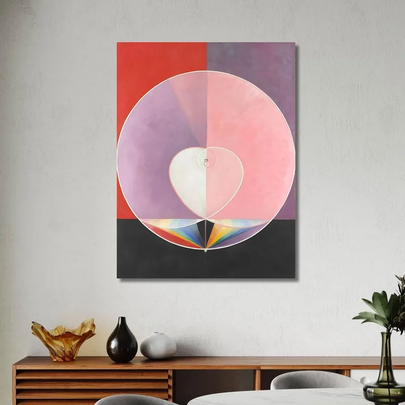 Colombe N.2 Hilma af Klint quadro stampa su tela