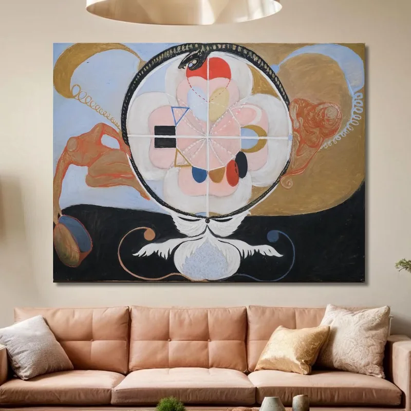 Evoluzione N. 13 Gruppo Vi Hilma af Klint quadro stampa su tela