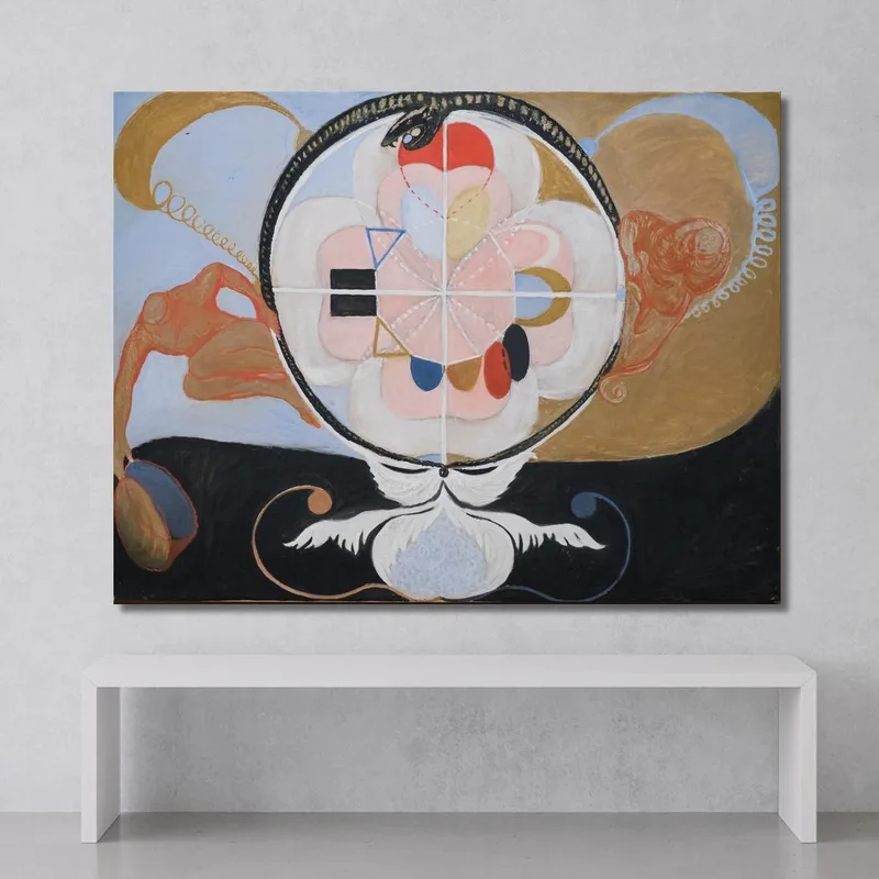Evoluzione N. 13 Gruppo Vi Hilma af Klint quadro stampa su tela