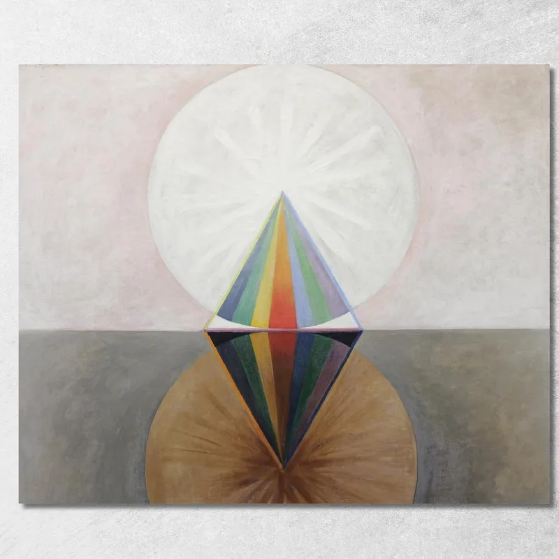 Gruppo Ixsuw N. 12 Il Cigno N. 12 Hilma af Klint quadro stampa su tela