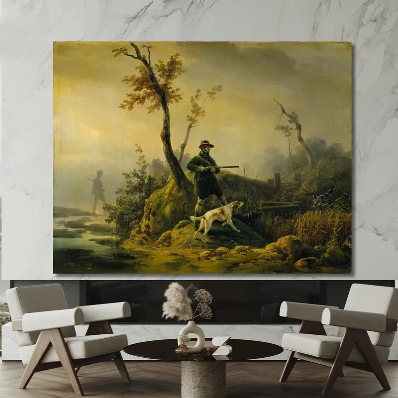 Duck Shooting Horace Vernet
