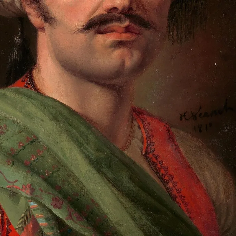 Porträt Eines Mamelucken Angeblich Roustam Raza Horace Vernet