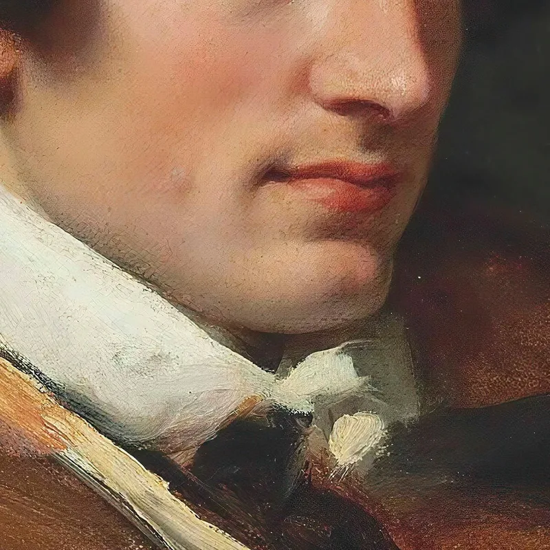 Porträt Von Charles Auguste De Bériot Horace Vernet