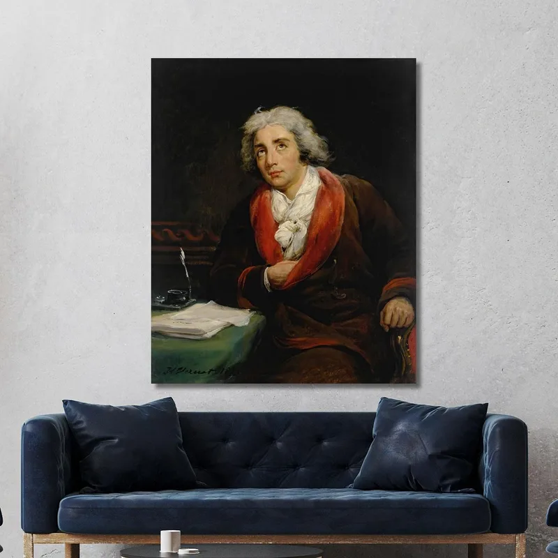Porträt Des Dichters André Chénier (1762–1794) Horace Vernet