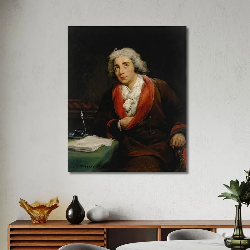 Porträt Des Dichters André Chénier (1762–1794) Horace Vernet