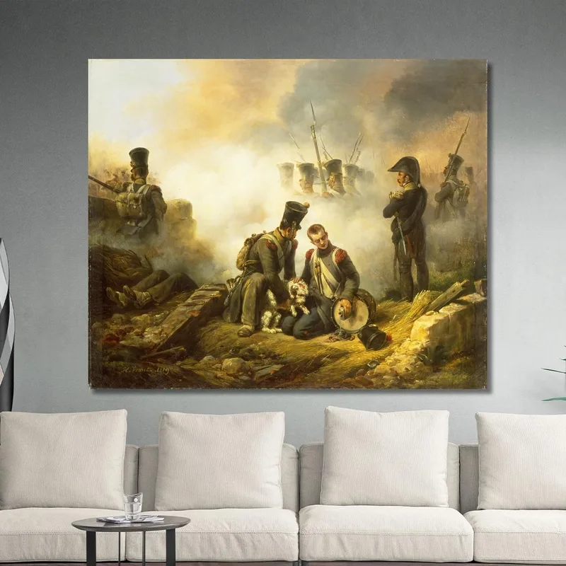 Der Verwundete Regimentshund Horace Vernet