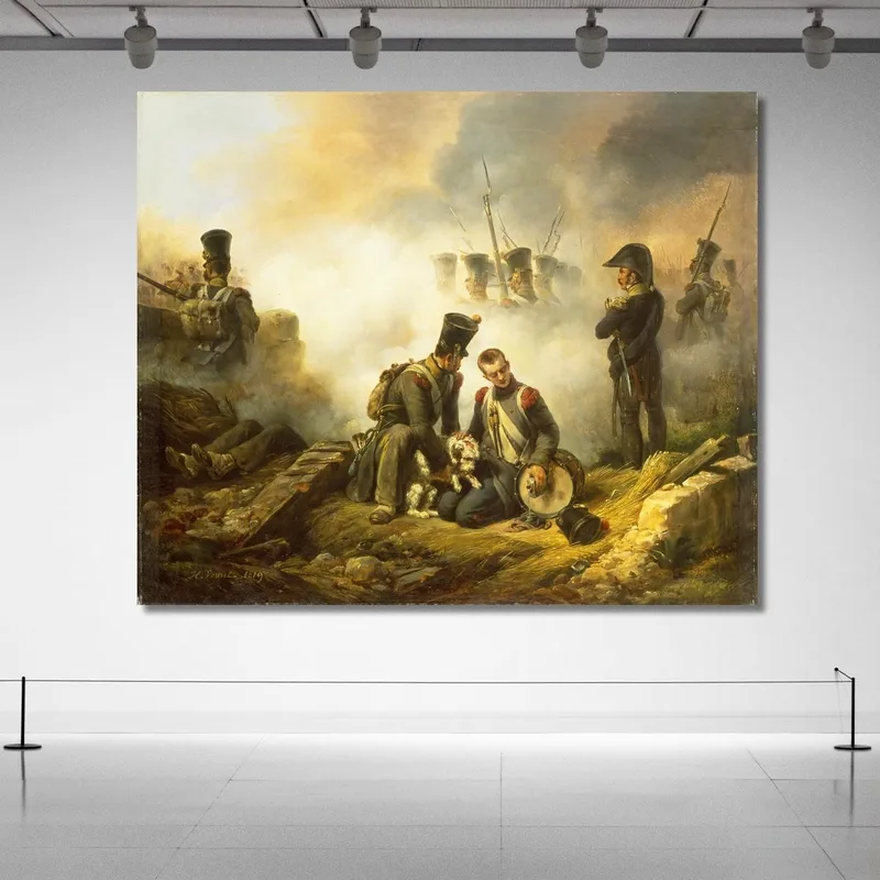 Der Verwundete Regimentshund Horace Vernet