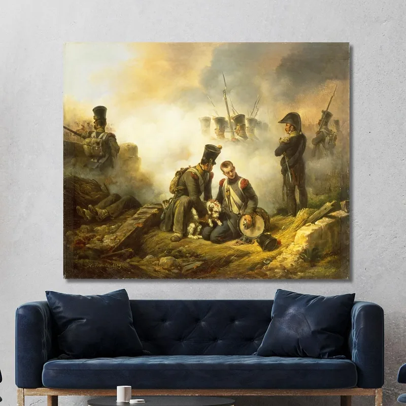 Der Verwundete Regimentshund Horace Vernet