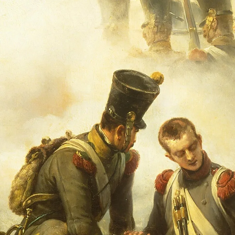 Der Verwundete Regimentshund Horace Vernet