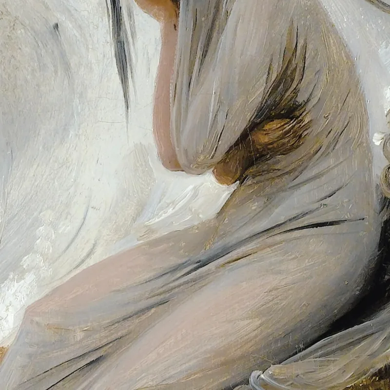 The Maiden'S Lament Horace Vernet