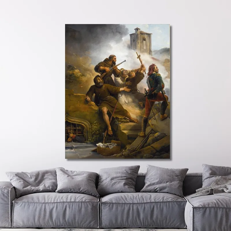 Die Belagerung Von Saragossa Horace Vernet