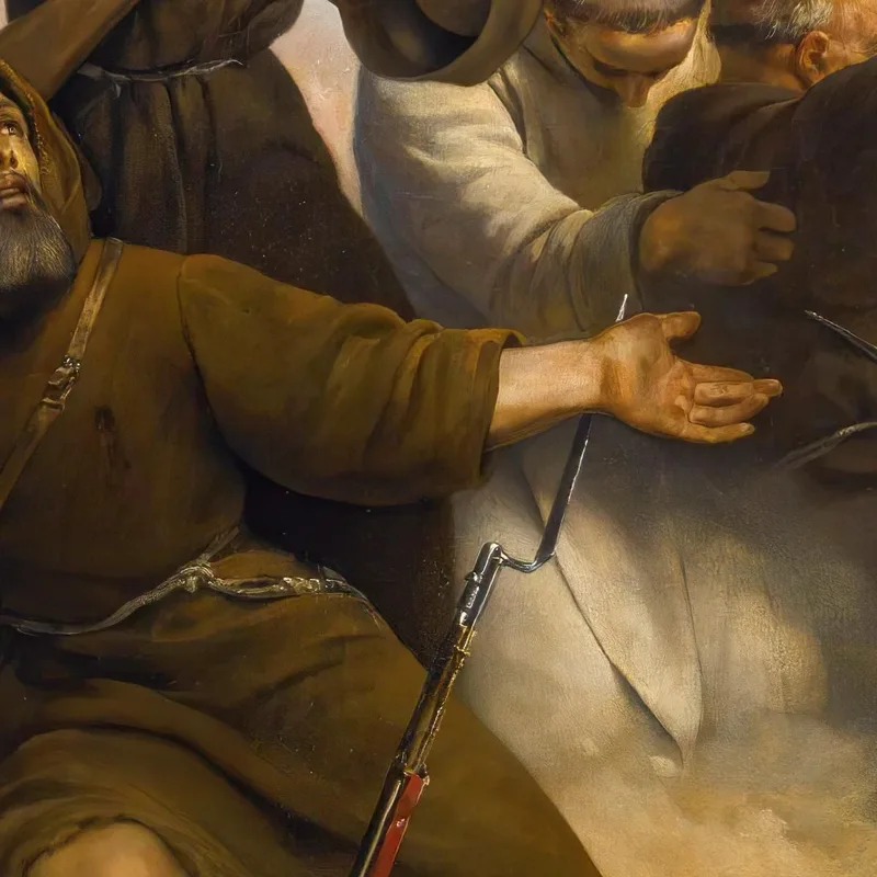 Die Belagerung Von Saragossa Horace Vernet