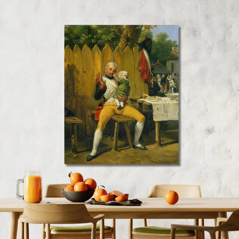 Der Veteran Zu Hause Horace Vernet