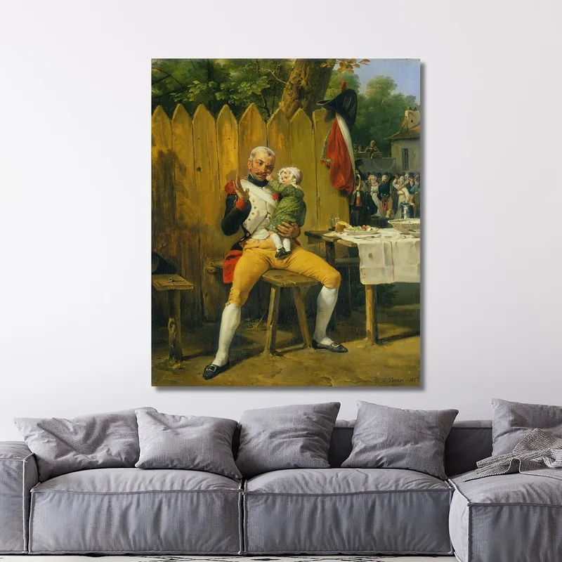 Der Veteran Zu Hause Horace Vernet