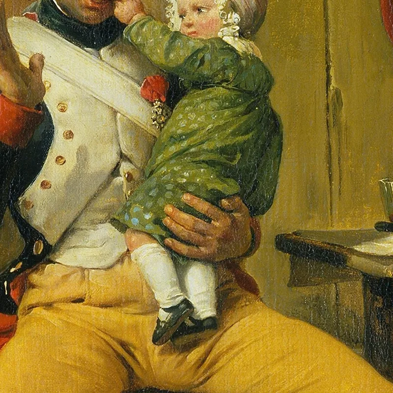 Der Veteran Zu Hause Horace Vernet