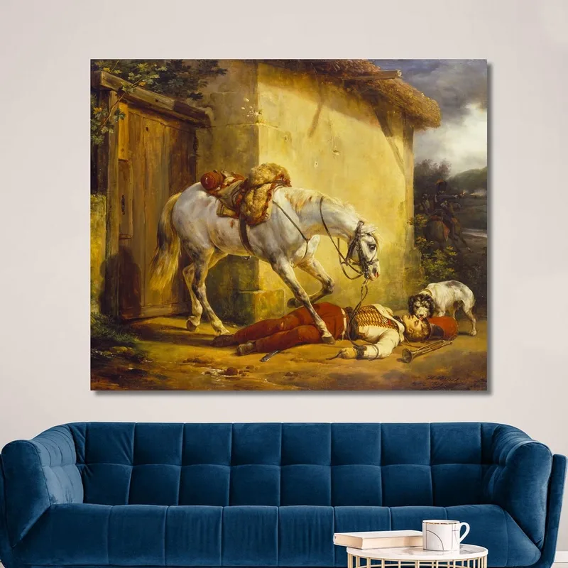 Il Trombettiere Ferito Horace Vernet