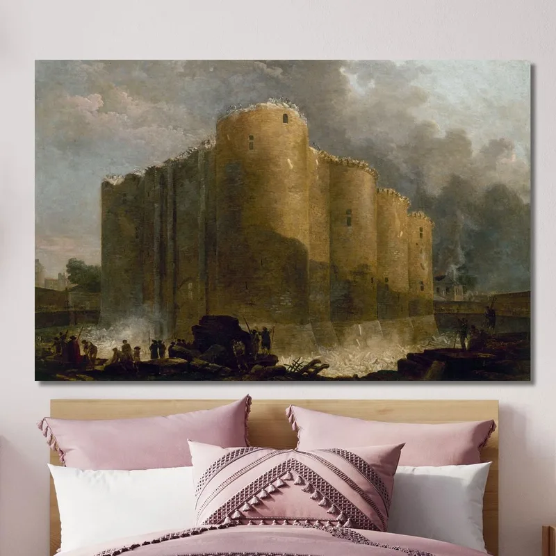 La Bastille Dans Les Premiers Jours De Sa Démolition Hubert Robert