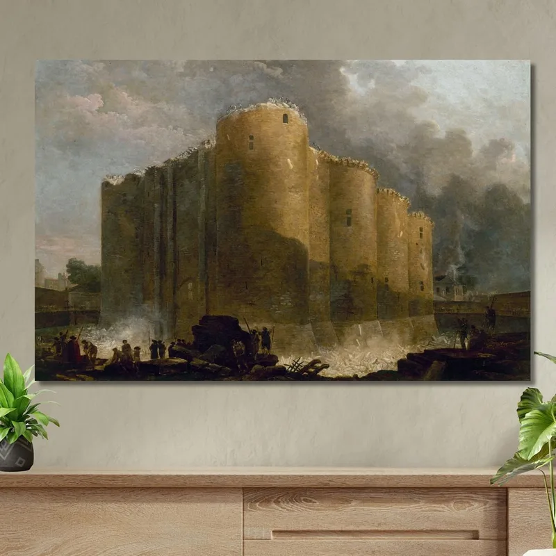 La Bastille Dans Les Premiers Jours De Sa Démolition Hubert Robert