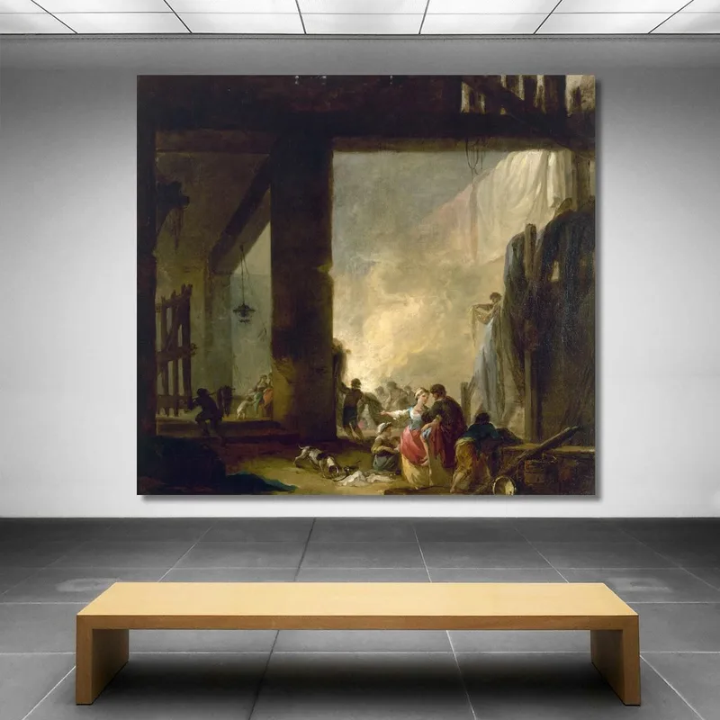 The Laundry Hubert Robert