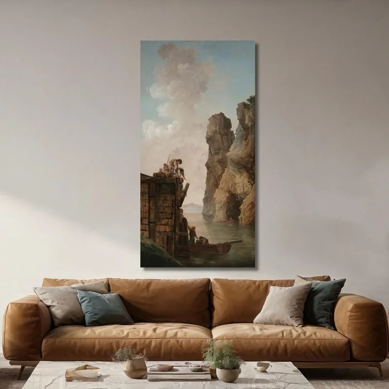 Die Anlegestelle Hubert Robert
