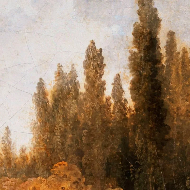 El Jardín Del Museo De Los Monumentos Franceses Antiguo Convento De Los Pequeños Agustinos Hubert Robert