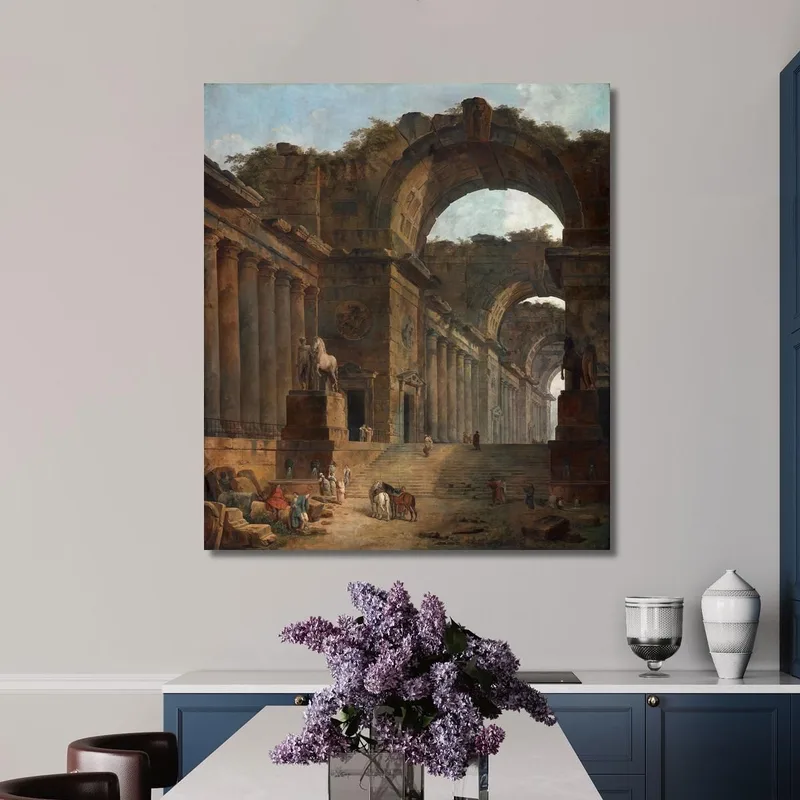 Las Fuentes Hubert Robert