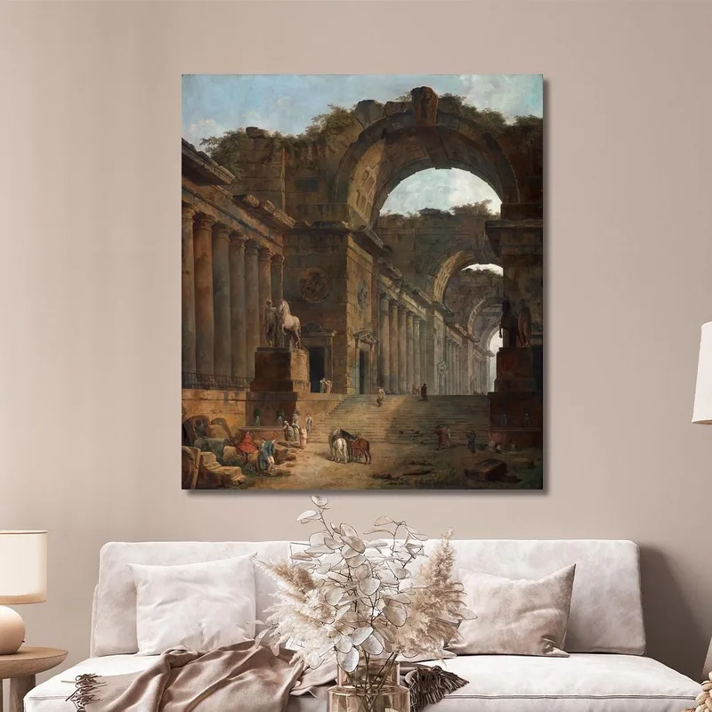 Las Fuentes Hubert Robert