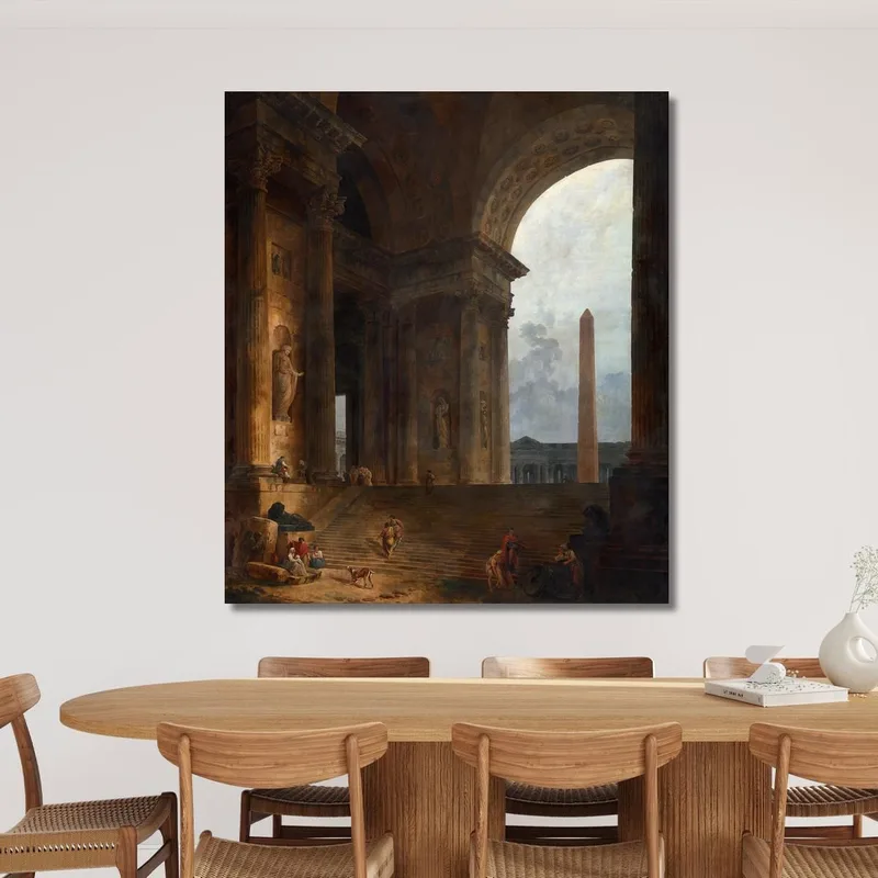 El Obelisco Hubert Robert