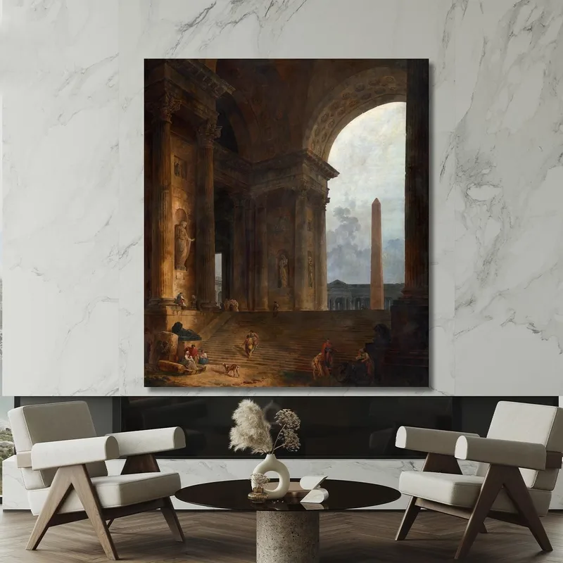 El Obelisco Hubert Robert