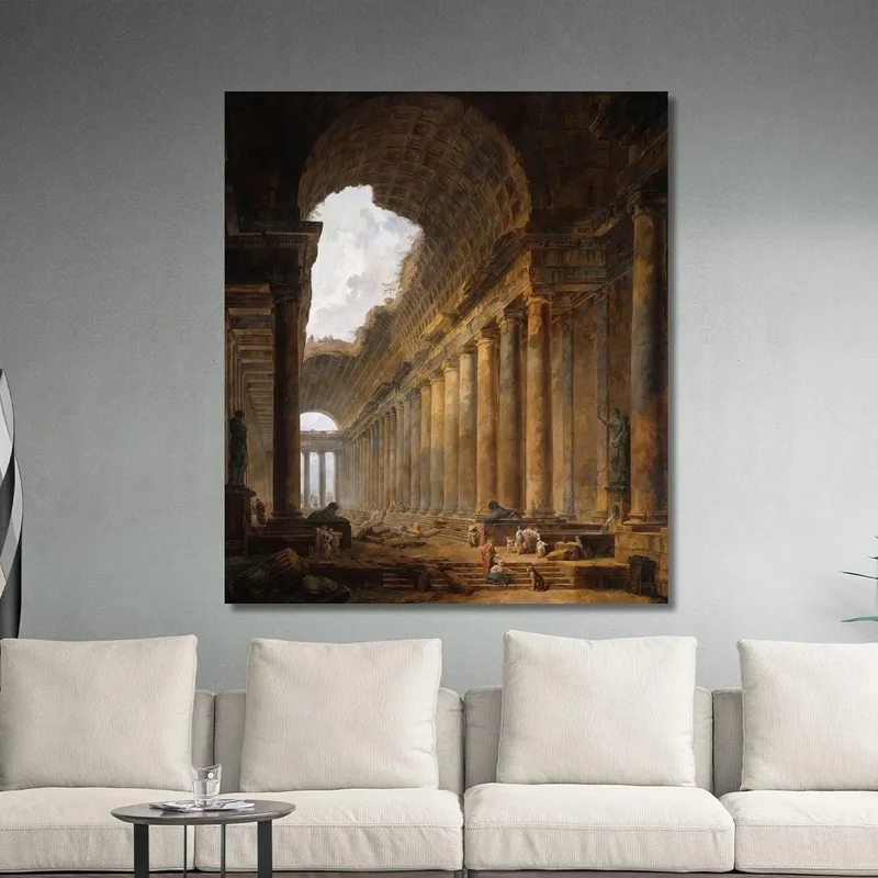Il Vecchio Tempio Hubert Robert