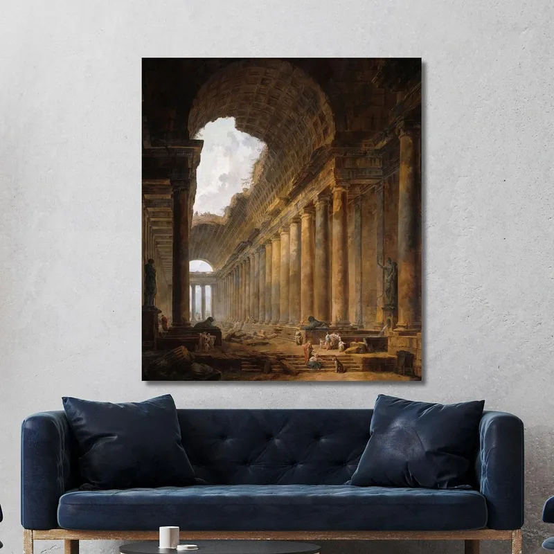 Il Vecchio Tempio Hubert Robert