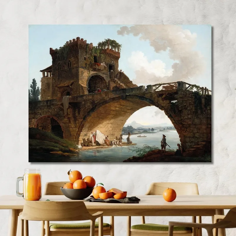 Die Gehaltsbrücke Hubert Robert