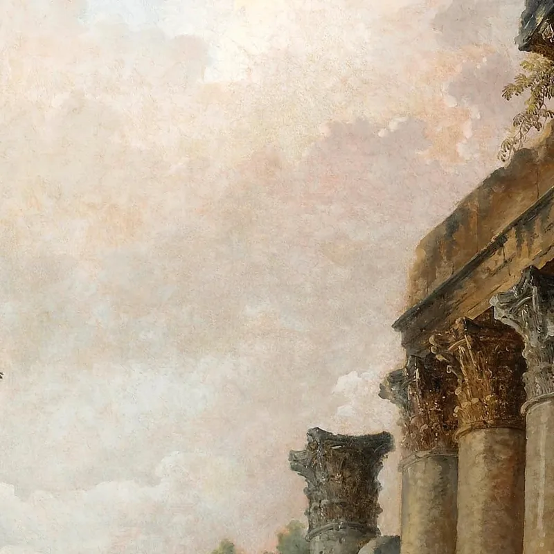 La Rovina Hubert Robert