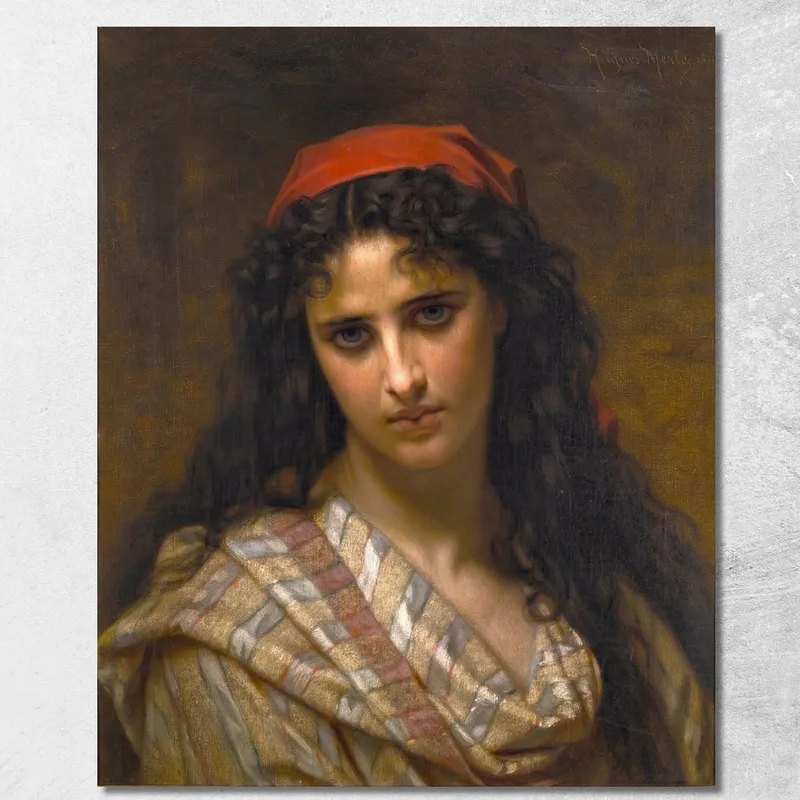Una Rara Belleza Hugues Merle cuadro en lienzo