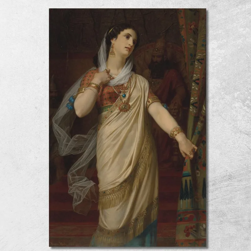 Ester Hugues Merle cuadro en lienzo