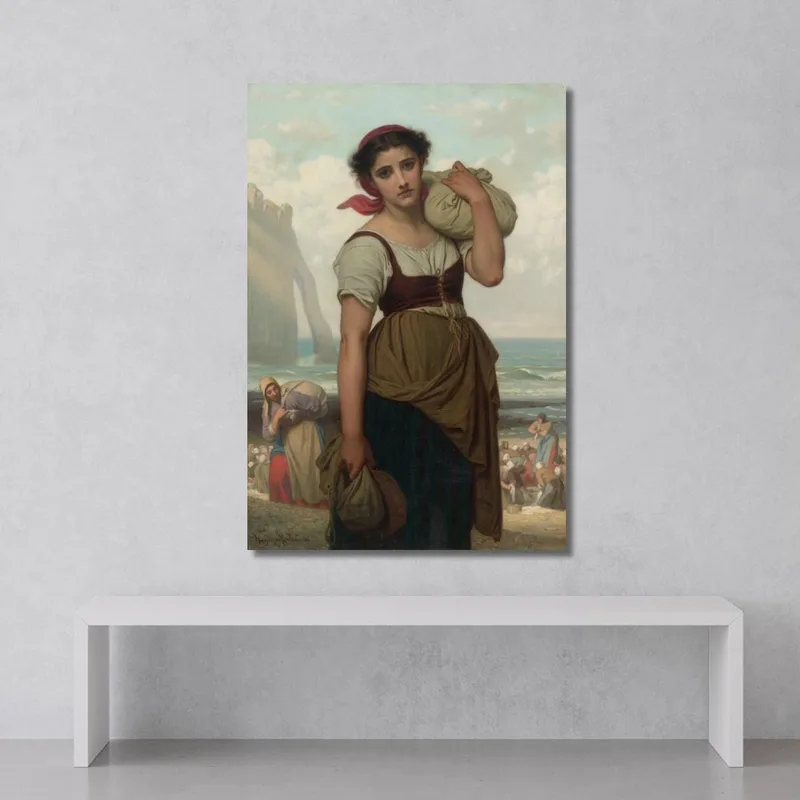 Lavandaia Di Étretat Hugues Merle