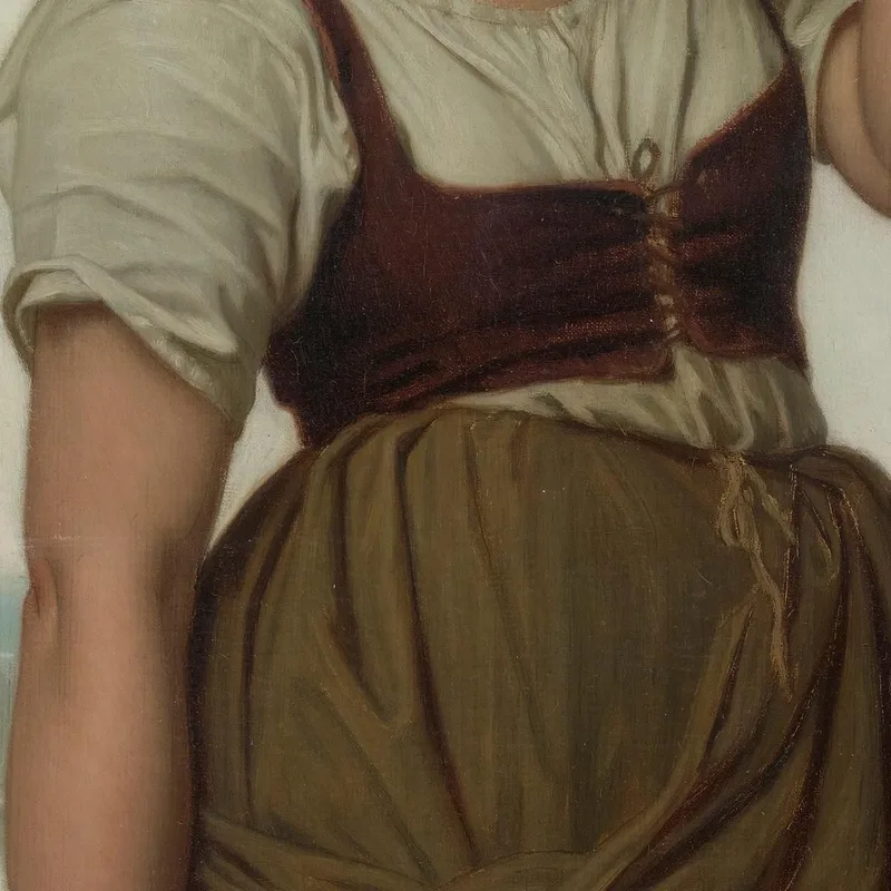 Lavandaia Di Étretat Hugues Merle