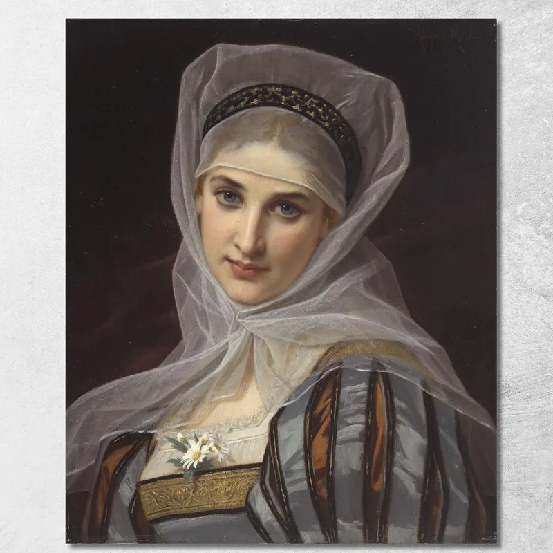 Margarita Hugues Merle cuadro en lienzo