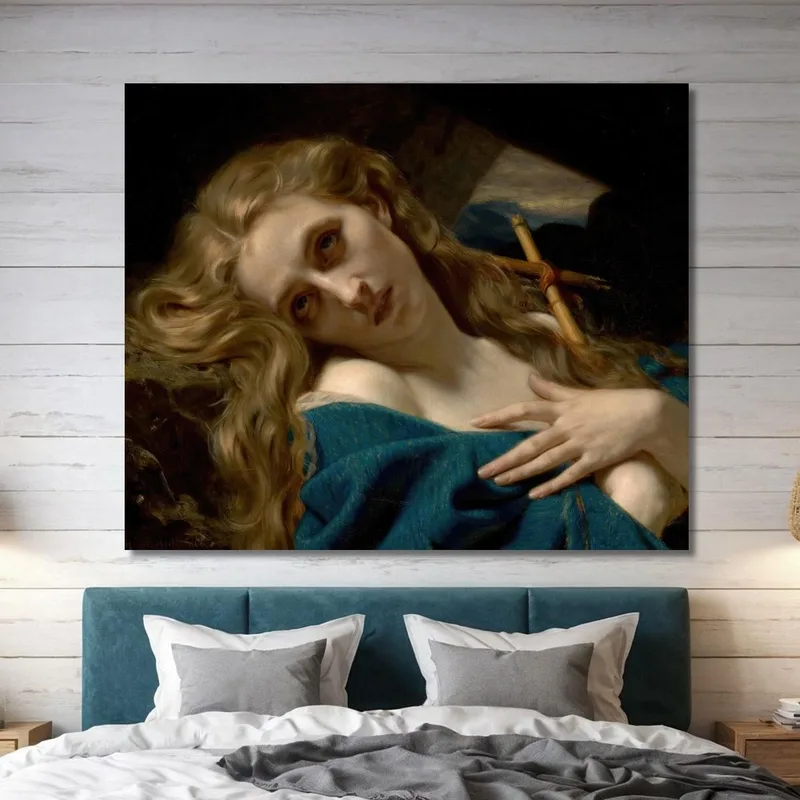 María Magdalena En La Cueva Hugues Merle