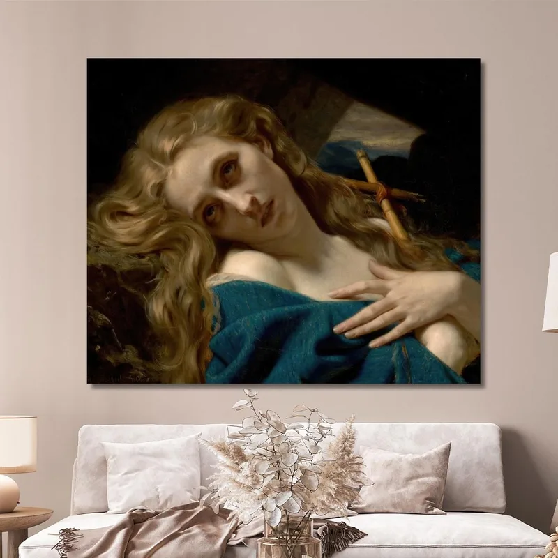 María Magdalena En La Cueva Hugues Merle