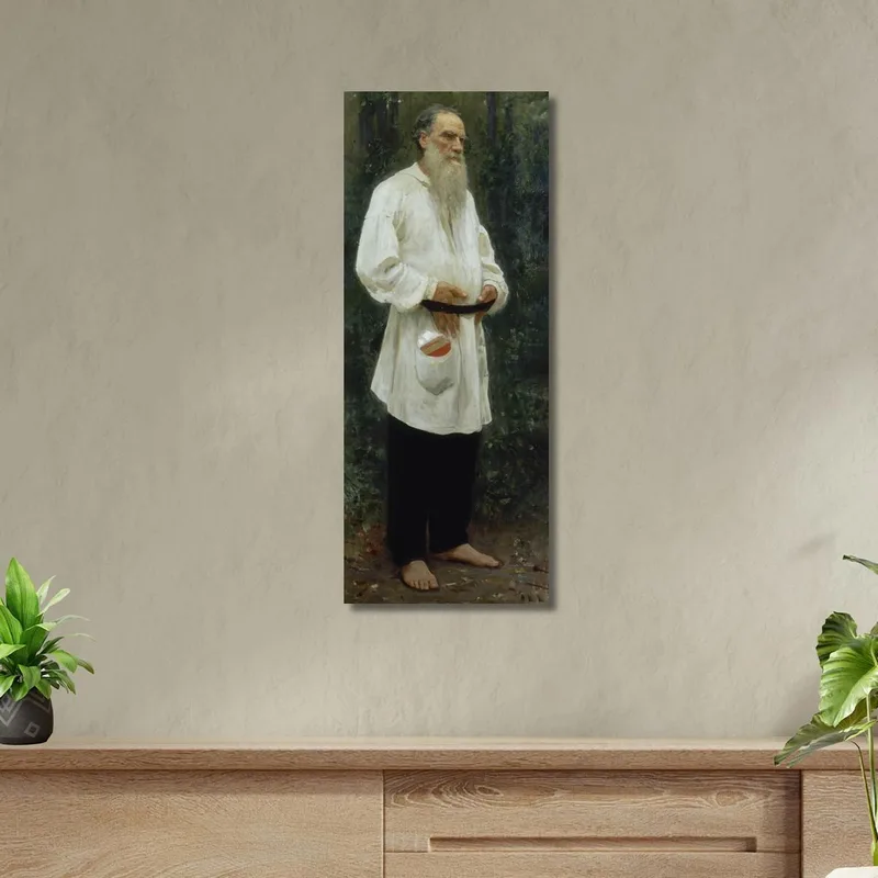 Léon Tolstoï Pieds Nus Ilya Efimovich Repin
