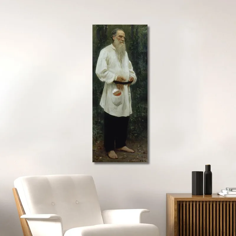 Léon Tolstoï Pieds Nus Ilya Efimovich Repin